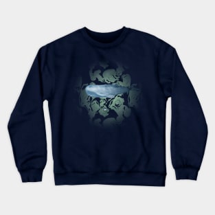 Majestic giant of the oceans Crewneck Sweatshirt